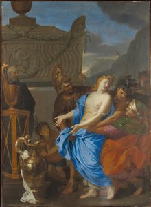 ポリクセナの犠牲、1647年 作： Charles Le Brun
