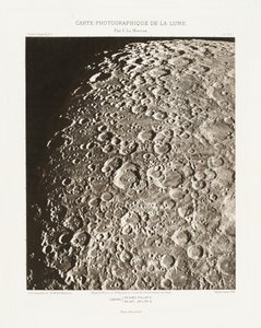 月の写真チャート、プレートIV.A（月の写真チャート、プレートIV.A）、9月13日 作： シャルル・ル・モルヴァン
