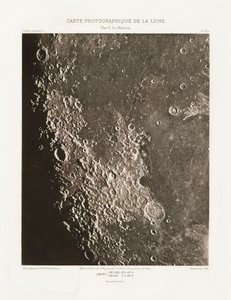 月の写真チャート、プレートVIII.A（月の写真チャート、プレートVIII.A）、9月13日 作： シャルル・ル・モルヴァン
