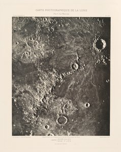 月の写真図、プレートXIII、2月6日 作： シャルル・ル・モルヴァン