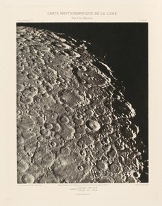 月の写真チャート、プレートXXIV（月の写真チャート、プレートXXIV）、2月11日 作： シャルル・ル・モルヴァン