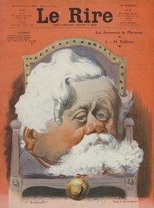 アルマンファリエール、フランスの政治家。ラ・リールのイラスト