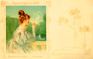 コレクション・ジョブ - 1900年のカレンダー（エングレービング 作： Charles Leandre