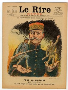 Le Lire rouge "の表紙、カラフルな風刺画