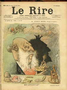 Le Rire』240号の表紙を飾るCharles Leandre（1862-1934）のイラスト