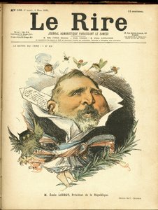 シャルル・レアンドル（1862-1934）のイラストを『Le Rrire』の表紙に掲載
