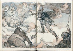 シャルル・レアンドレ（1862-1934）の "ファンタジオ "のイラスト 作： Charles Leandre