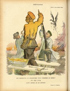 Le Rire』に掲載されたシャルル・レアンドル（1862-1934）のイラスト 作： Charles Leandre