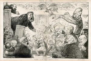Le Rire』に掲載されたシャルル・レアンドル（1862-1934）のイラスト 作： Charles Leandre