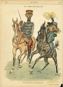 Le Rire』に掲載されたシャルル・レアンドル（1862-1934）のイラスト 作： Charles Leandre