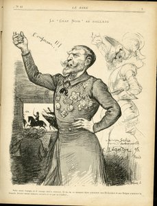 Le Rire』に掲載されたシャルル・レアンドル（1862-1934）のイラスト 作： Charles Leandre