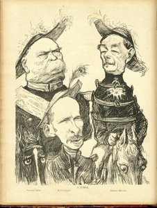 Le Rire』に掲載されたシャルル・レアンドル（1862-1934）のイラスト 作： Charles Leandre