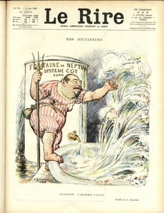 Le Rire』に掲載されたシャルル・レアンドル（1862-1934）のイラスト 作： Charles Leandre