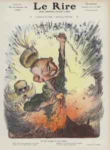 セルビアのピーター1世。ル・リールのイラスト 作： Charles Leandre