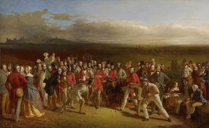 ゴルファー、1847 作： Charles Lees