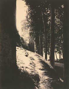オータン、ウルスリンの塔、c。 1860年代。 作： Charles Lenormand
