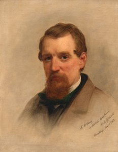 サミュエル・パトナム・エイブリー、1863年。 作： Charles Loring Elliott