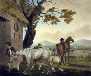 F.ジュークス（1745-1812）が彫った『パイトリー・ハント』の「トリック」。