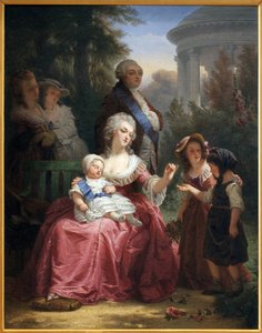 トリアノンのフランス王室、1860年頃