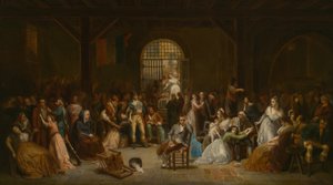 テロの最後の犠牲者の点呼 作： Charles Louis Lucien Muller