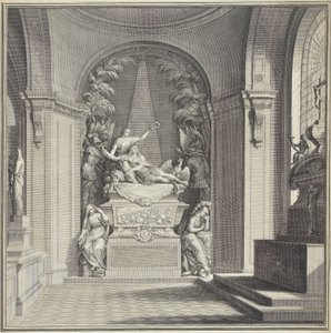 テュレンヌの墓 作： Charles Louis Simonneau