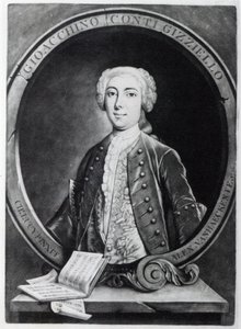 アレクサンダーヴァンヘッケンによって彫刻されたジョアッキーノコンティ、「ジッツィエッロ」、1736年 作： Charles Lucy