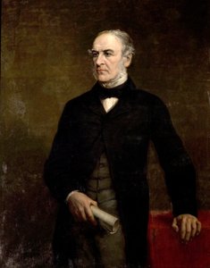 右の名誉あるウィリアムE.グラッドストーン、MP、1872年 作： Charles Lucy