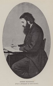 ジョージ・マクドナルド（モノクロ写真 作： Charles Lutwidge Dodgson