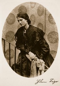 Helen Beyer、1863年10月9日（セピア写真） 作： Charles Lutwidge Dodgson