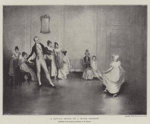 ダンスレッスン 作： Charles MacIvor or MacIver Grierson