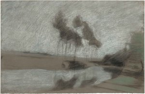 神秘的な風景、1894 年。