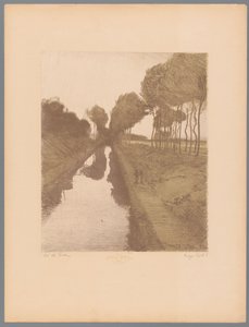 運河沿いの 2 つのウォーカー 風景（シリーズタイトル） Suite des Paysages (シリーズタイトル)