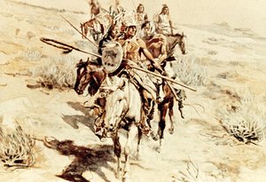 リターン・オブ・ザ・ウォリアーズ 作： Charles Marion Russell