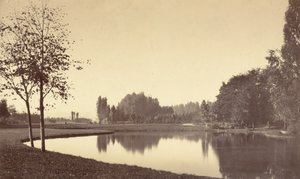 ブローニュの森、1858年（写真） 作： チャールズ・マーヴィル