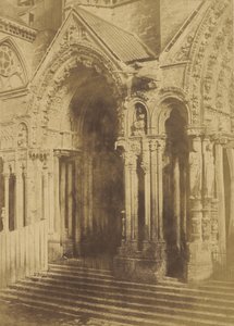 シャルトル大聖堂セプテントリオナル・ポータル 作： Charles Marville