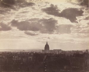 [パリの雲の研究]、1850 年代。 作： Charles Marville