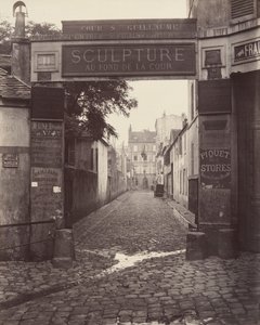 クール・サン・ギヨーム、カリフォルニア州。 1865年。 作： Charles Marville