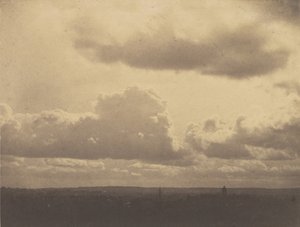 空の研究、1855-56。 作： Charles Marville
