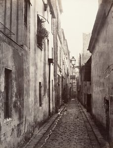 1860 年代のシテ コケナールの行き詰まりのブリアール。 作： Charles Marville
