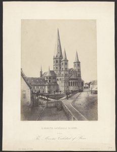ボンのミュンスター大聖堂。/ ボンのミュンスター大聖堂。 作： Charles Marville