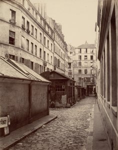 ラファイエット通りの二人の姉妹の通路、c。 1867年。 作： Charles Marville