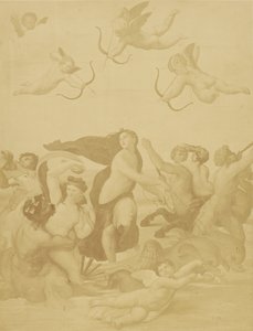 [ラファエルによるガラテアの複製]。 作： Charles Marville