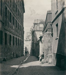 シャルティエール通りの行き詰まり ランス通りのシャルティエール、186569。 作： Charles Marville