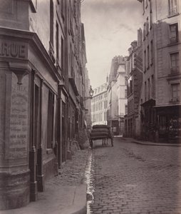 Rue de la Bûcherie, cul de sac Saint-Ambroise 5 区, 1866-1868. 作： Charles Marville