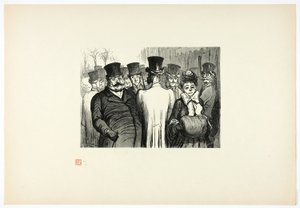 The Boulevard of the Italians、Unique Edition of Thirty-Six Woods より 作： Charles Maurand
