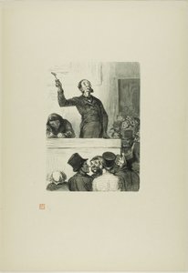 オークションハウス：競売人 作： Charles Maurand
