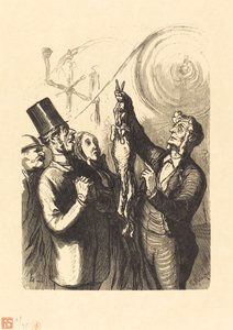 World Expo: フェルトハットメーカー 作： Charles Maurand after Honoré Daumier