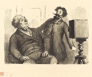 写真家と写真家 作： Charles Maurand after Honoré Daumier