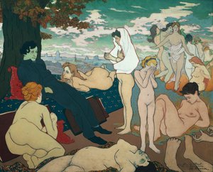 シャルル・ボードレールの悪の花 作： Charles Maurin