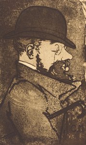アンリ・ド・トゥールーズ＝ロートレック、1890年。 作： Charles Maurin